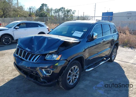 2016 Jeep Grand Cherokee Limited z USA, uszkodzony, nr VIN 1C4RJEBG8GC329498